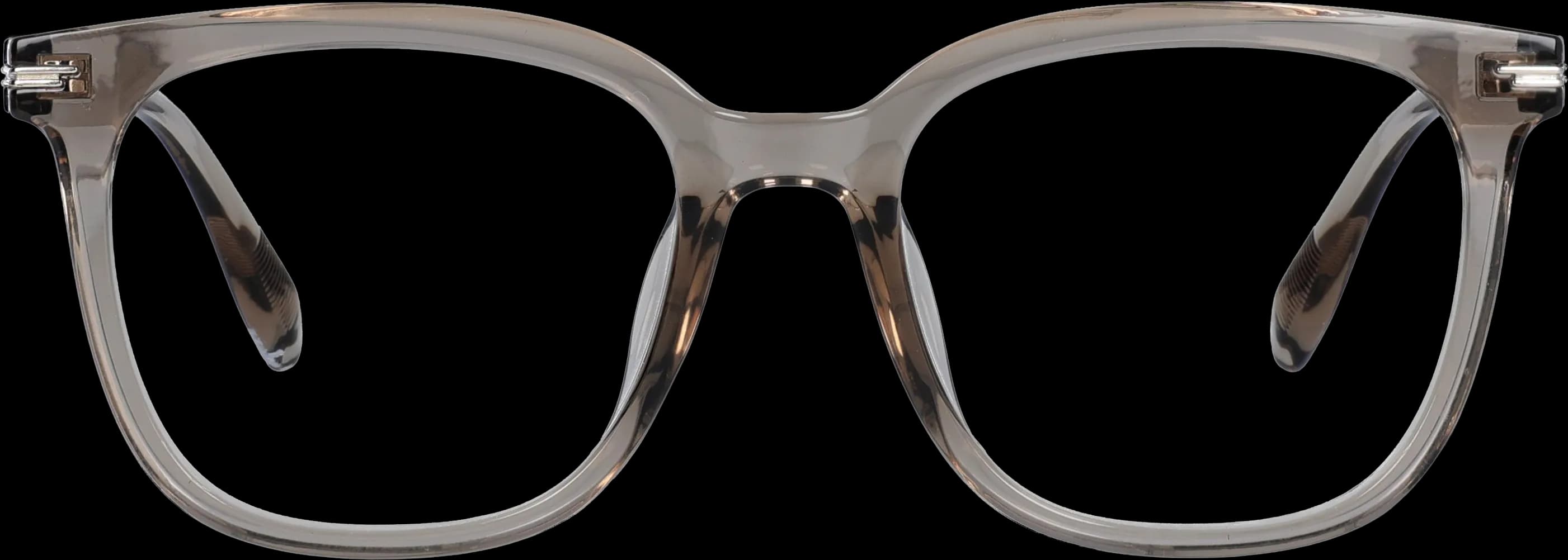 Tree Trunk Brown Medium optical frame front view with arms open